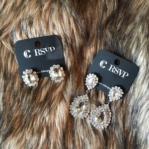 Charming Charlie Earrings, 2 pairs